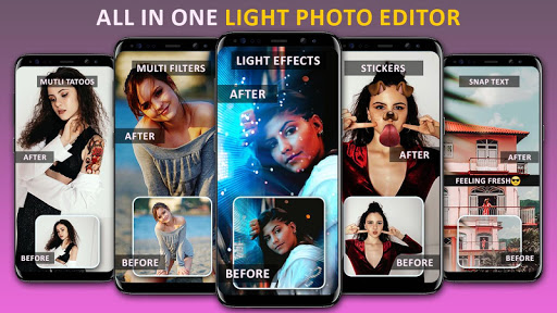 Light Photo editor – Light effect screenshot 1
