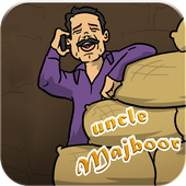 Uncle Majboor Temple Princess 3D Run Rabia icon