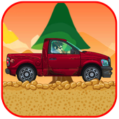Hill Climb Racer: Hill Car Flip Driving Stunt icon