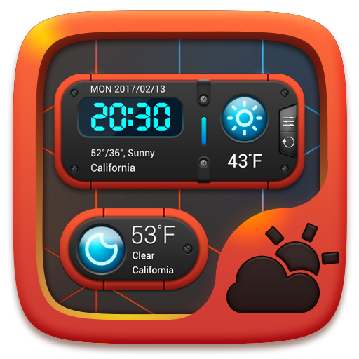 Future GO Weather Widget Theme icon