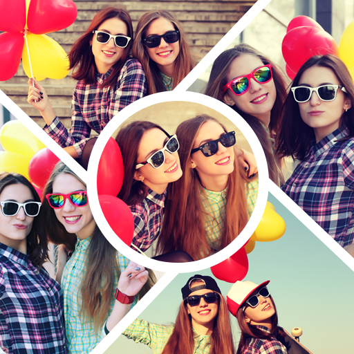 Photo Grid Collage Art आइकन