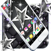 Black launcher icon