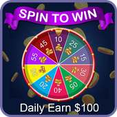 Spin to Win - Earn Daily $100 (Unlimited Money)