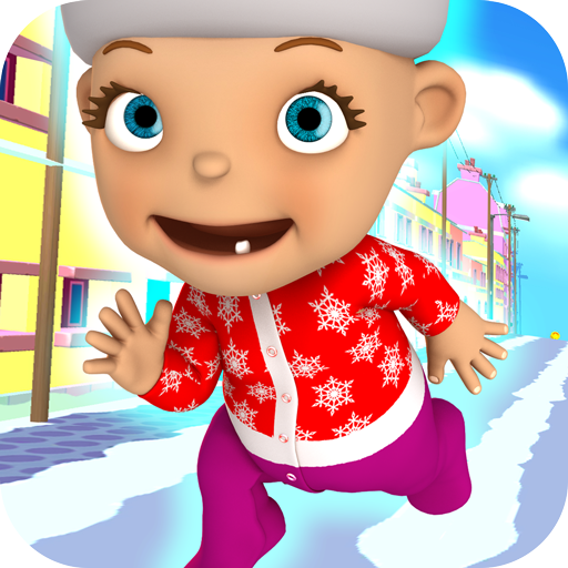 Baby Snow Run - Running Game icon