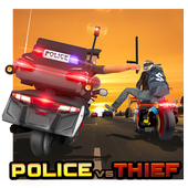 Police vs Thief MotoAttack icon
