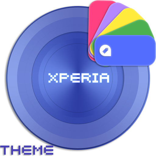 XPERIA ON™ | Pure Indigo Theme icon