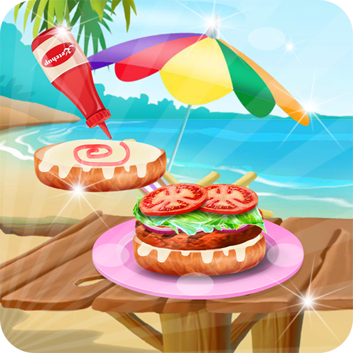 Fast food cooking games girls icon