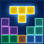 Block Puzzle Glow icon