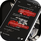 SMS Pro Rose Tattoo Go Theme icon