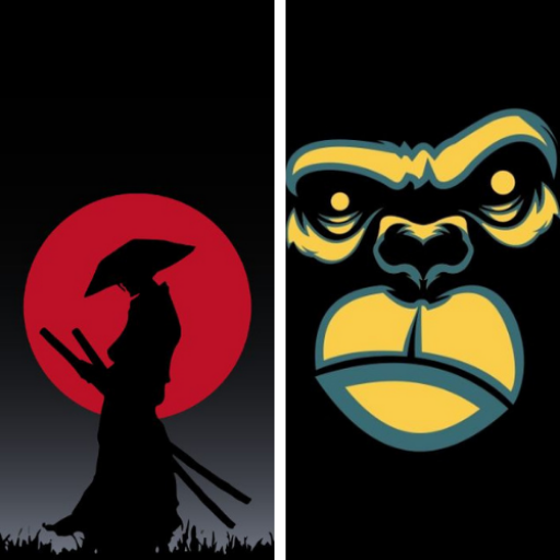 king Kong &amp; Samurai icon