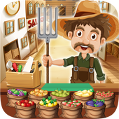 Farm Shop Simulator Happy Day icon