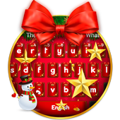 Christmas Bow Keyboard Theme icon