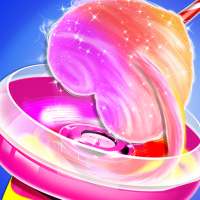 Sweet Cotton Candy Shop: Candy Cooking Maker Game