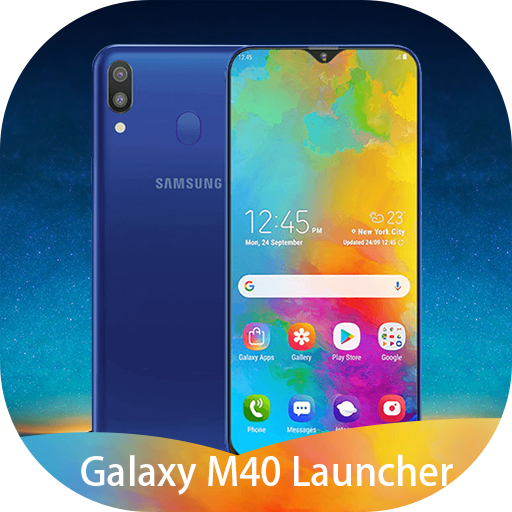 Colorful Galaxy M30 M40 official theme hd launcher icon
