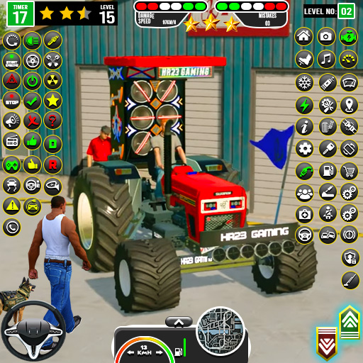Tractor Farming Games 2024 sim icon