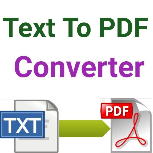 Text To PDF Converter icon