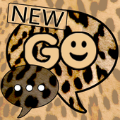 Leopard Theme for GO SMS Pro أيقونة