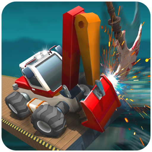 Mega Ramp Heavy Excavator: Monster Truck Stunts icon