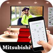 Mitsubishi TV Remote Control