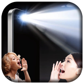 FlashLight On Voice icon