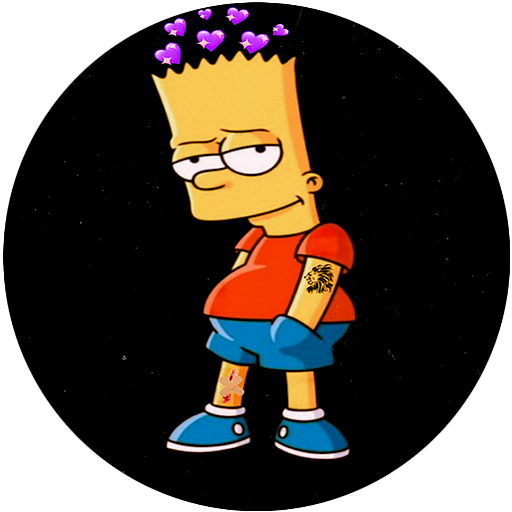 Cute Bart Art Wallpapers 4K icon