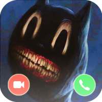 Video Call Horror Cartoon Cat Live