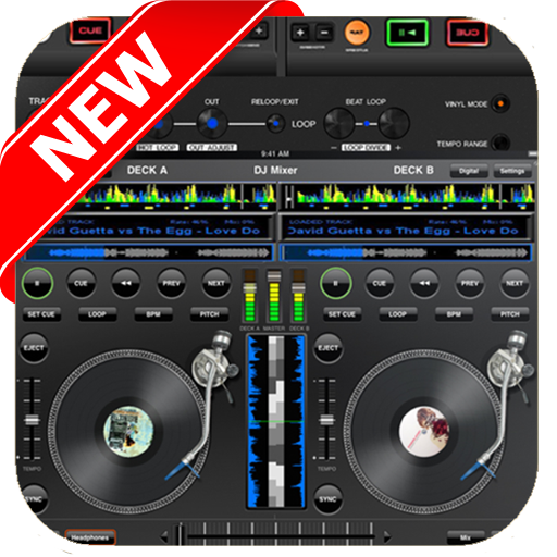 DJ Mixer pro 2021 -3D DJ Virtual Music App Offline icon