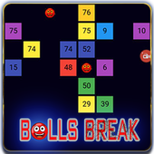 Balls Bricks Breaker bounce bubble HD icon