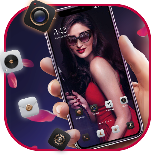 Famous india superstar sexy kareena theme icon