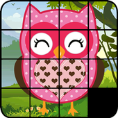 Sliding Puzzle Owls icon