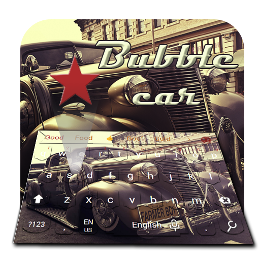 beat-up carr theme  vintage cars jalopy keyboard icon