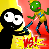 Stickman vs Zombies icon