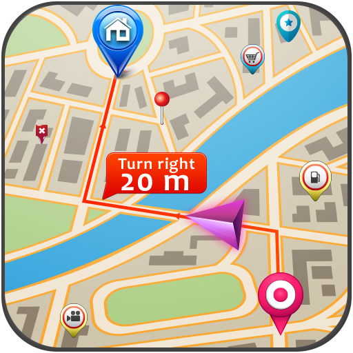 Driving Route Finder icon