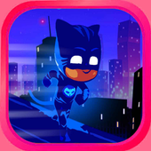 Blue Cat Super PJ Adventure  World Mask icon