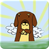 Dogs Games: Flying Dachshund icon