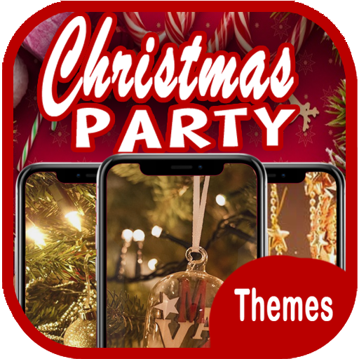 Christmas Lights Tree Party Wa иконка