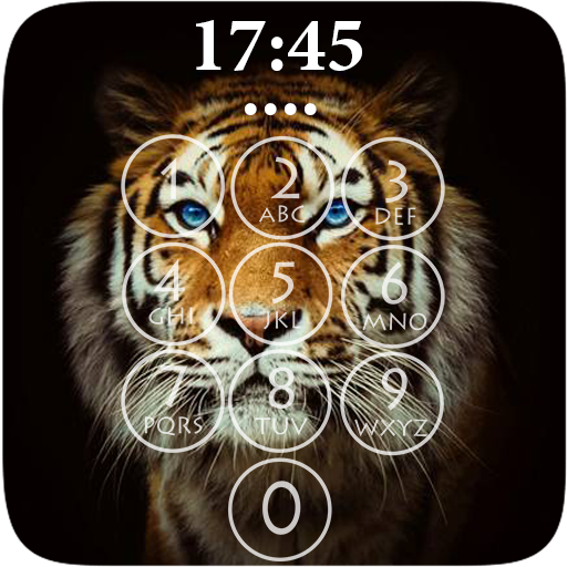 Tiger 3D Lock Screen icon