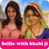 selfie with bhabi ji ghar per hai!!! on 9Apps