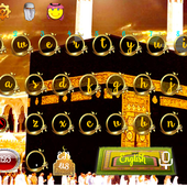 Tema del teclado Kaaba icon