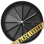 FREE Black Clock Live icon