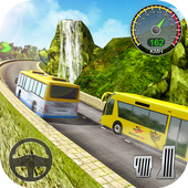 Mountain Offroad Bus Racing Pro icon