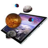 Space Landscape 3D wallpaper