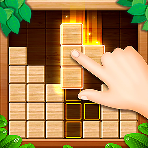 Wooden Block Puzzle Free - Wood Cube Puzzle Game icon