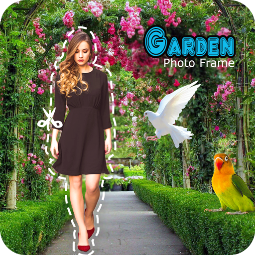 Garden Photo Frames Editor icon