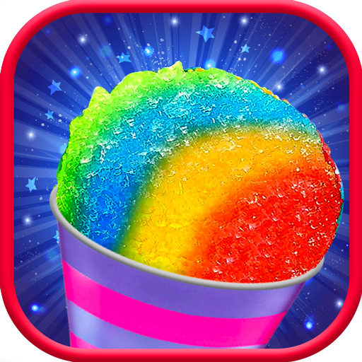 Snow Rainbow Ice Cone Maker: Icy Candy fun icon