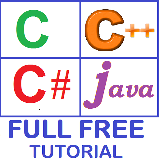 learn C - C   - C # - JAVA programming- All In One icon