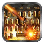 Fire Soldier Bullet Keyboard icon