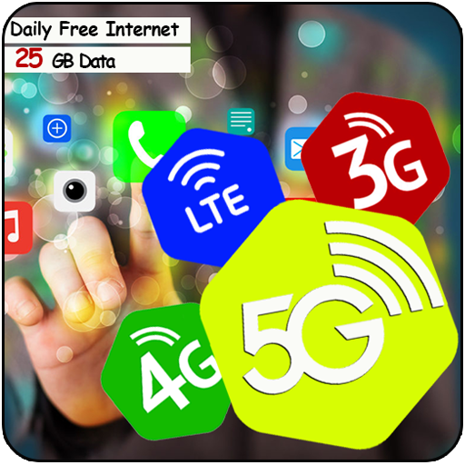 FreeData Daily 25 GB Free MBs 4G 5G ( Prank ) icon