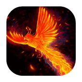 Bright bird live wallpaper icon
