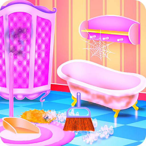 Doll House Cleaning Decoration icon